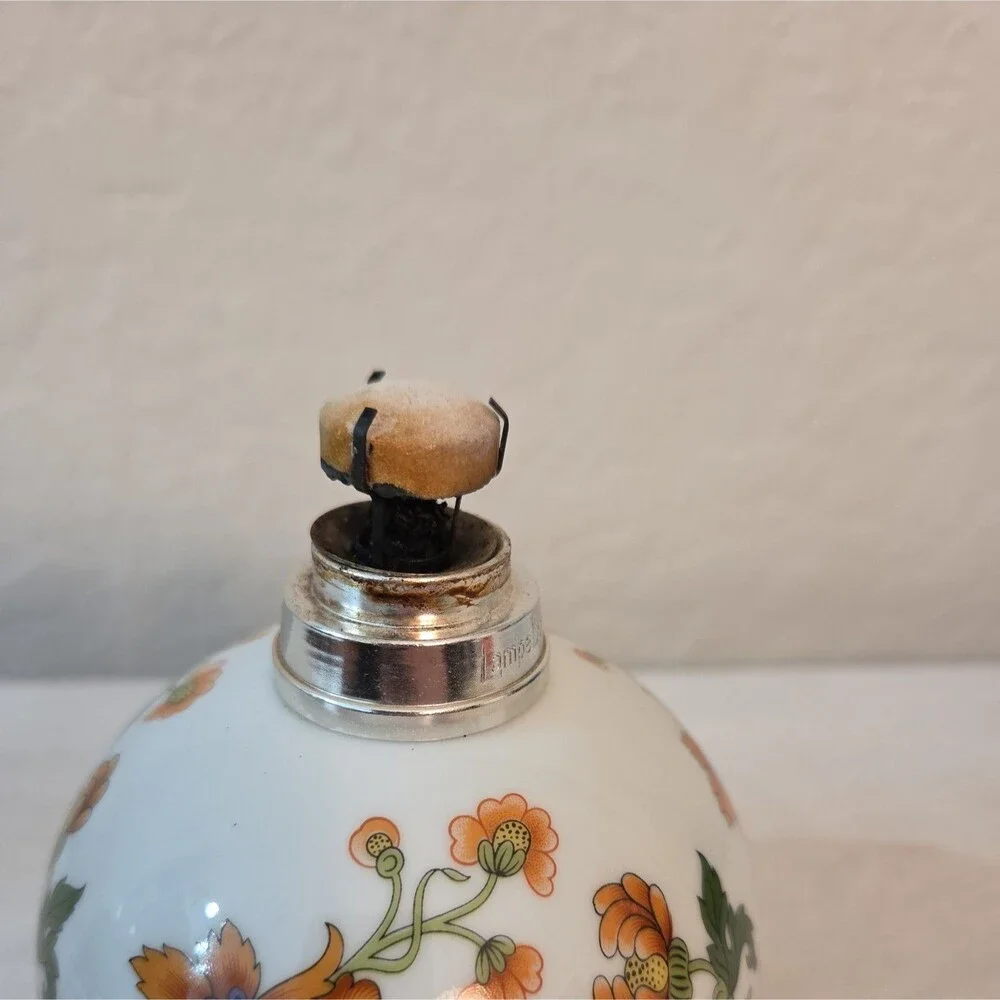Vintage Berger Limoges France Floral Fragrance Lamp Diffuser